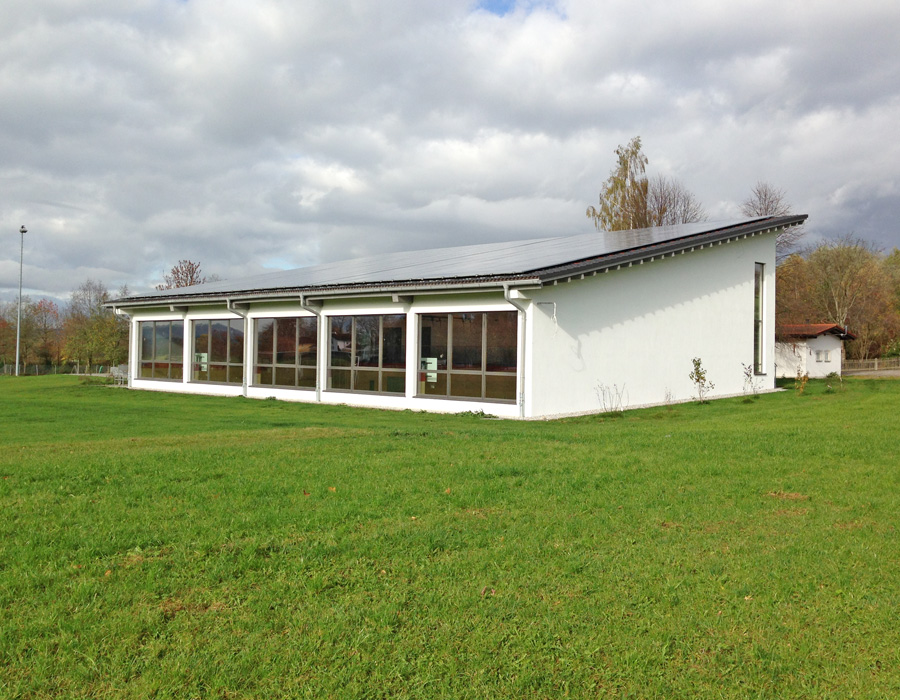 Neubau einer Sporthalle mit Sportheim in Pähl